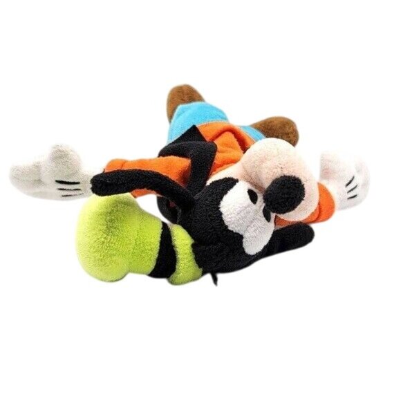 2/$15 Disney Store Goofy Plush Soft Doll Black 9" Orange Shirt Pants Hat Floppy - Picture 5 of 10